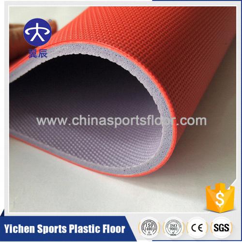 乒乓球PVC塑膠地板 乒乓球PVC塑膠地板